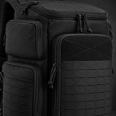 Laser cut MOLLE front panel